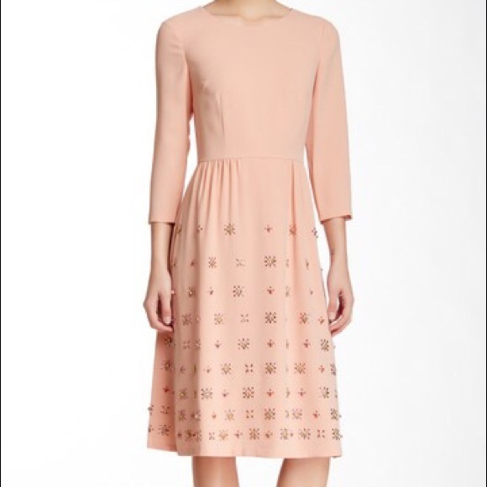 $350 Cynthia Steffe Pink Embellished dress - 2